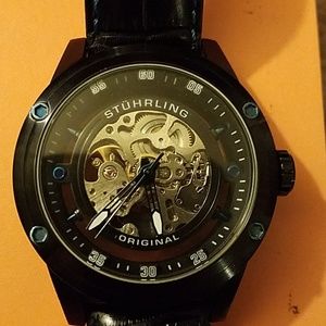 Stuhrling Skeleton watch